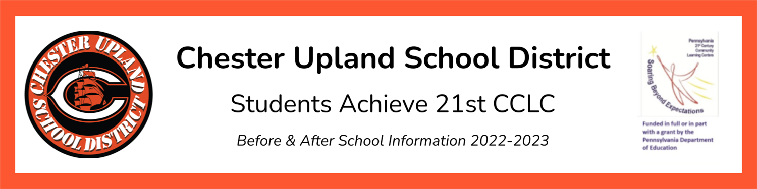 Title Graphic: CUSD Students Achieve 21st CCLC Program Information
